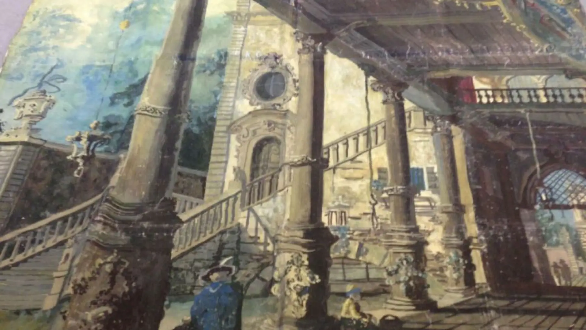 From postcard to full scenic piece; students worked week after week to hone their craft.