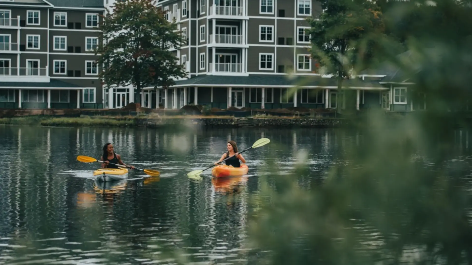 Kayak right in front of your hotel at Voco