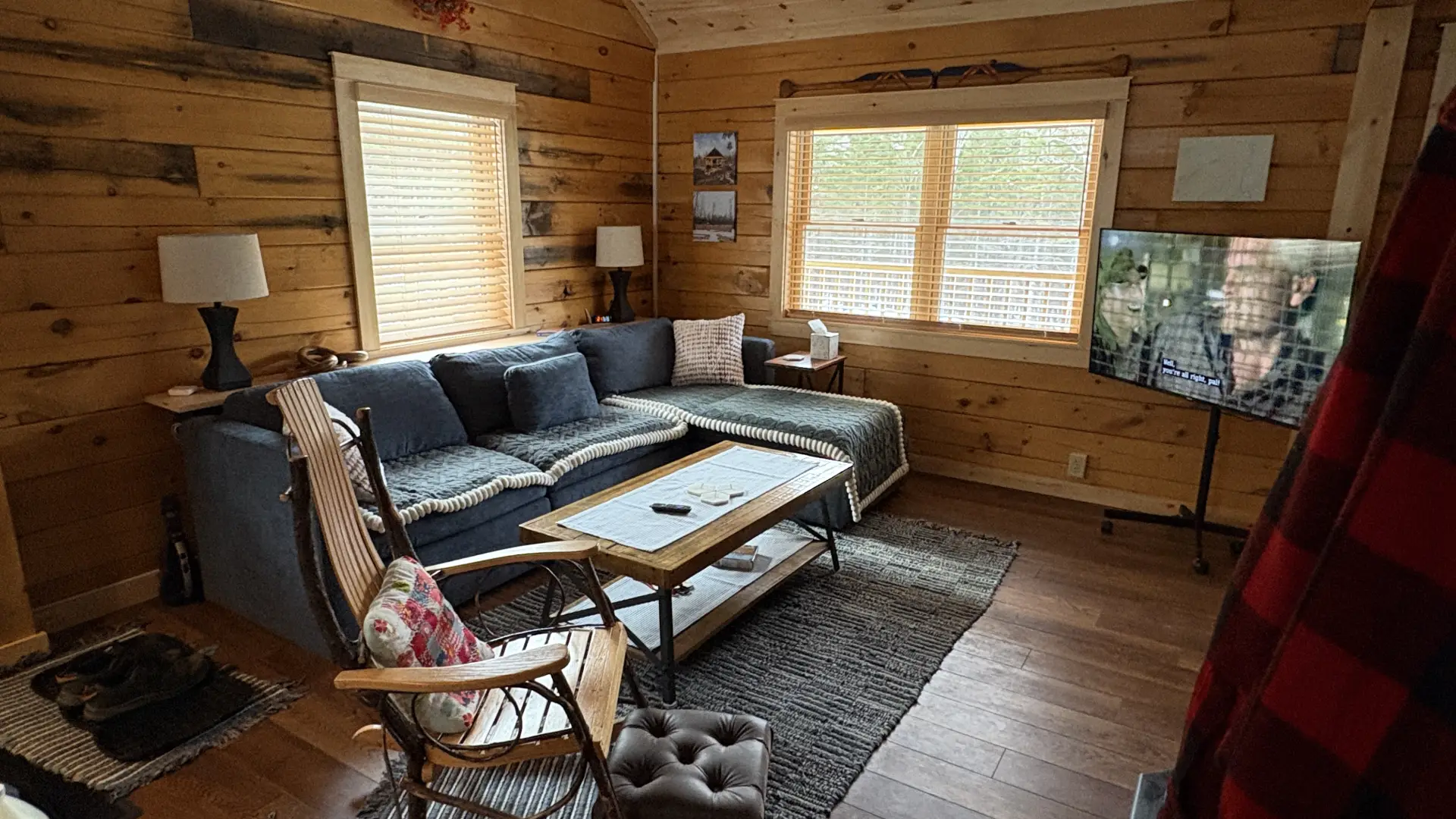 The comfortable living space.