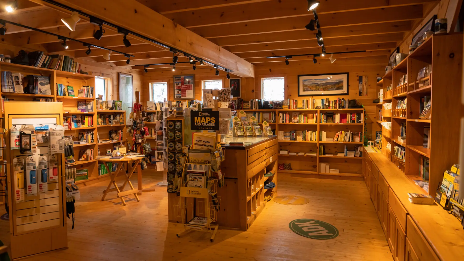 The Mountaineer outdoor gear store.