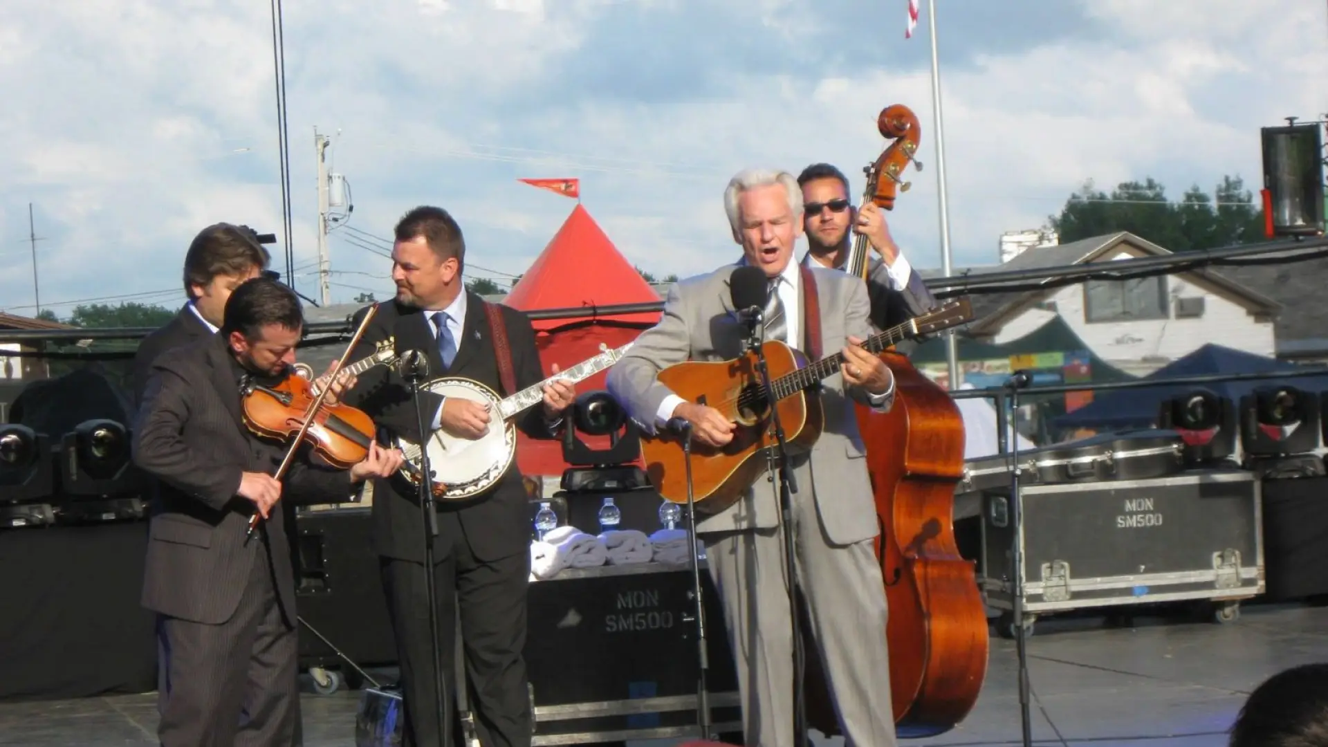The Del McCoury Band entertained moe.down in August 2013.