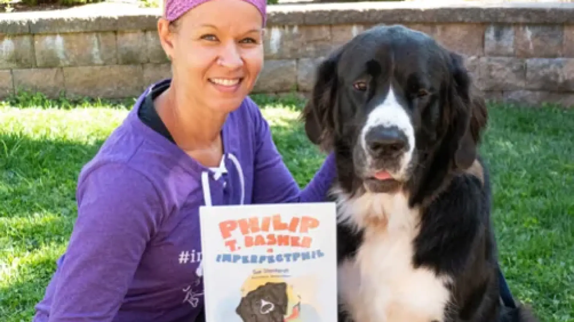 Sue Steinhardt and Phil the Dog