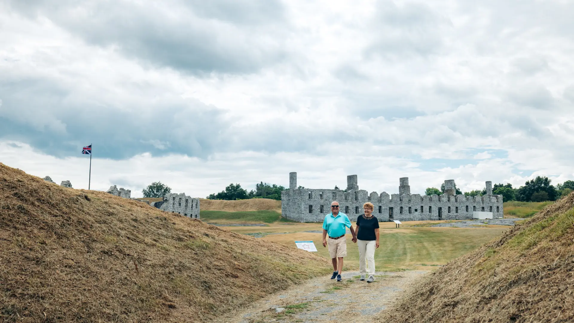 A couple at Crown Point