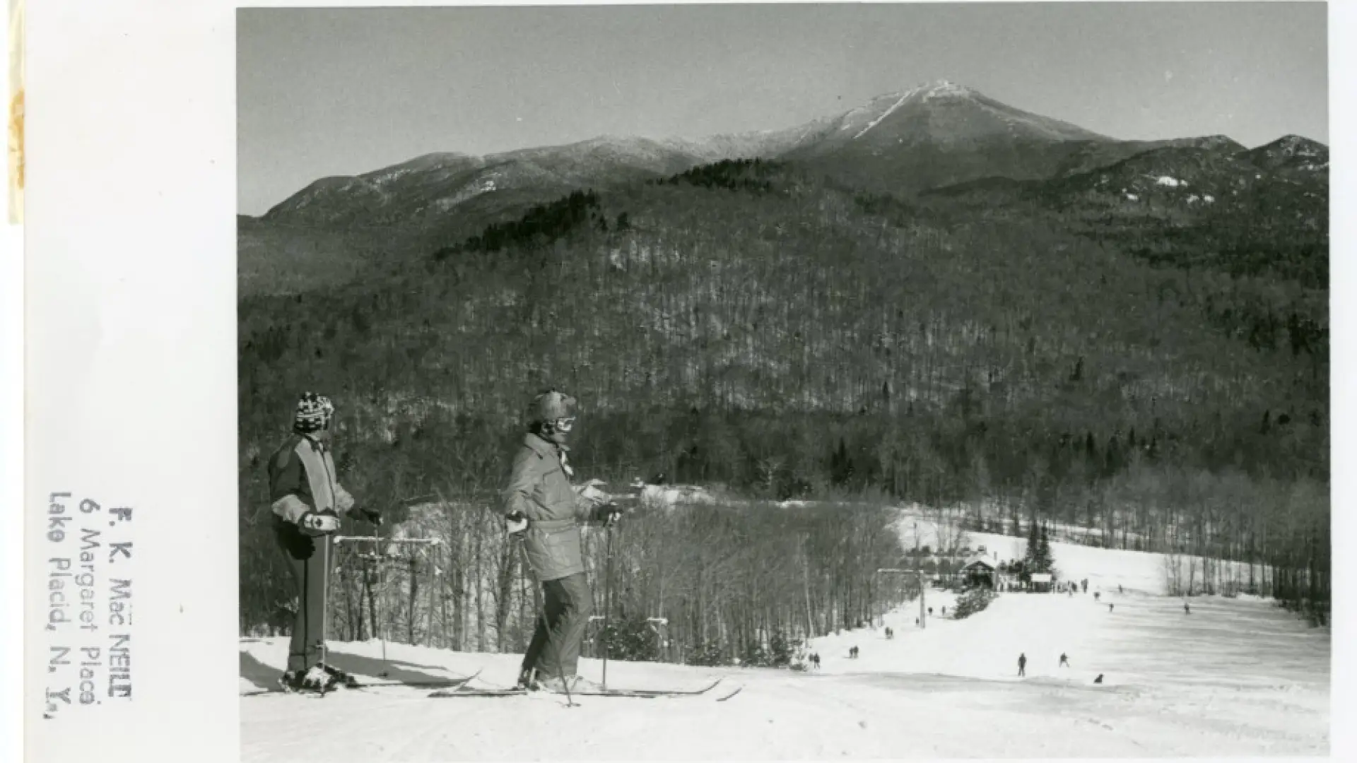 Skiers at top of Mt. Whitney