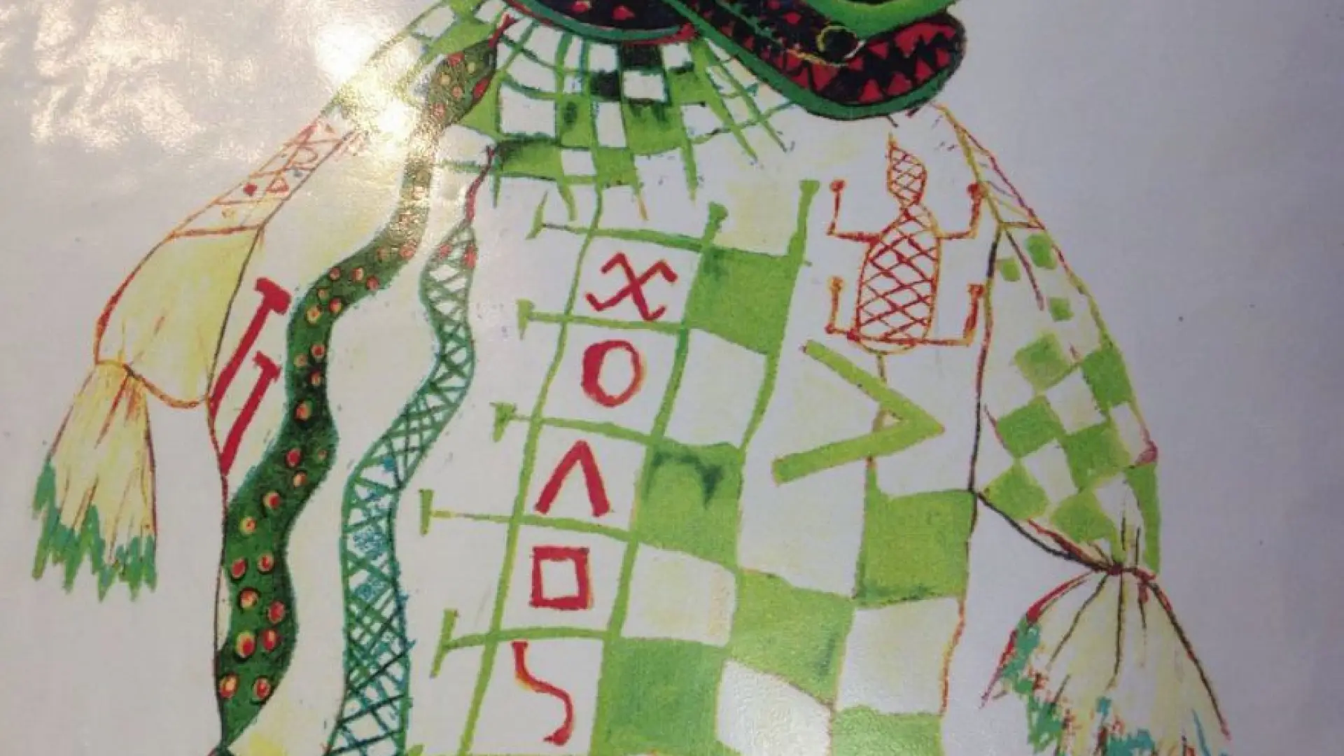 The finished costume resembles this sketch.