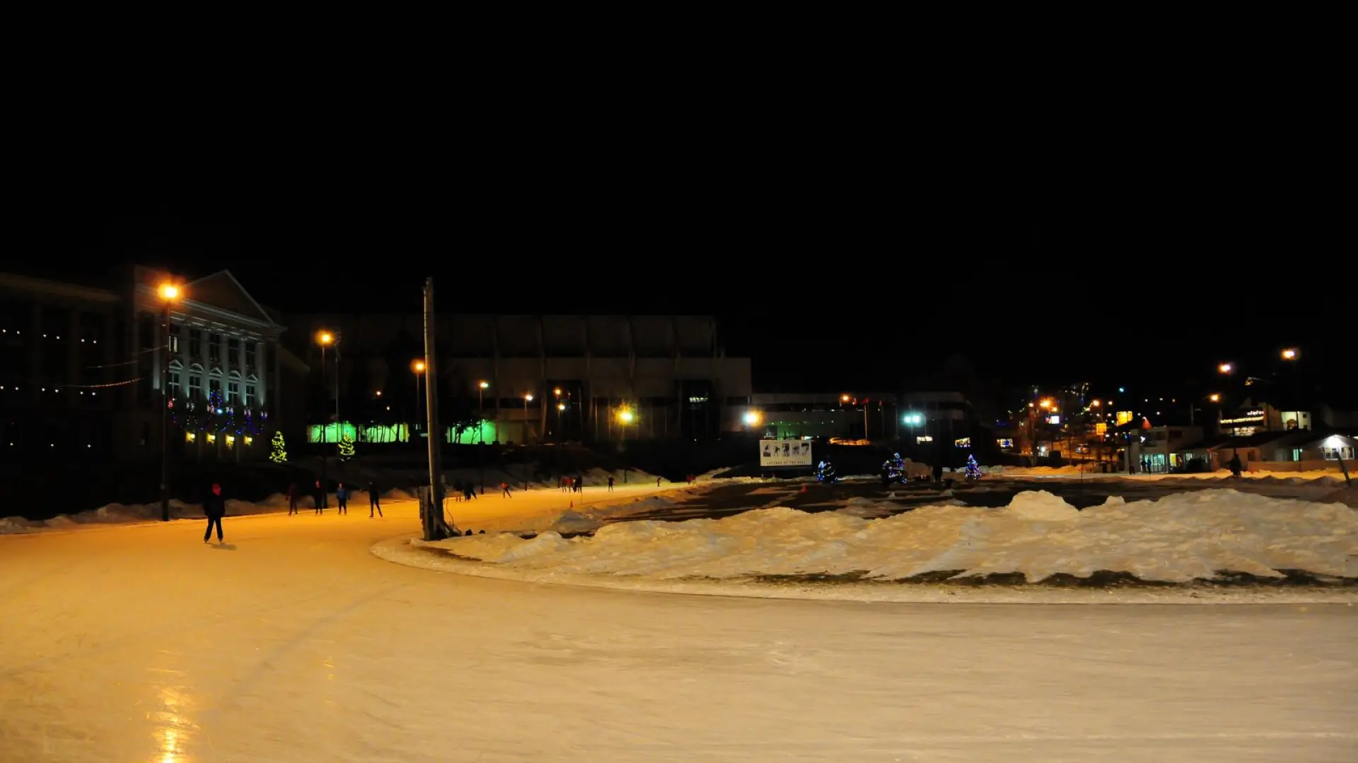 Skating at the Olympic Oval makes for an awesome night out!