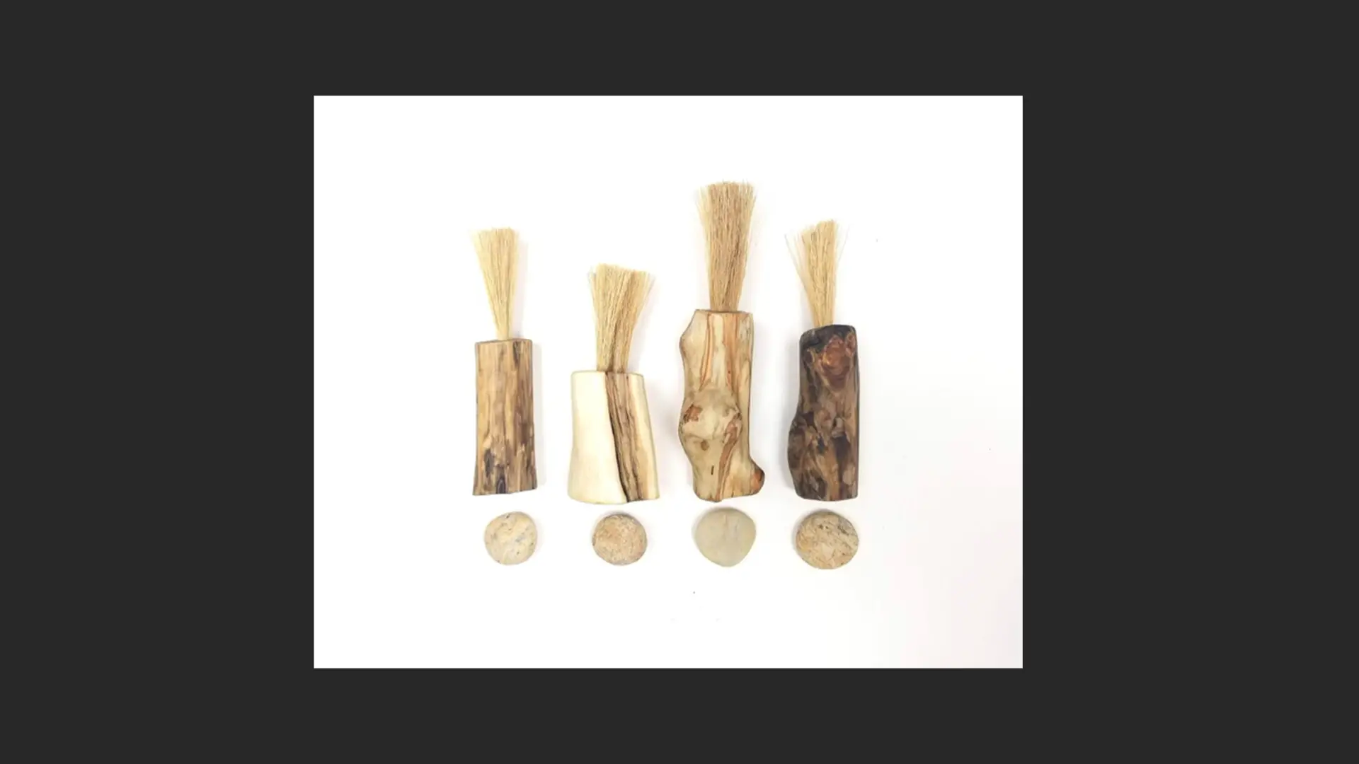 Wooden brushes