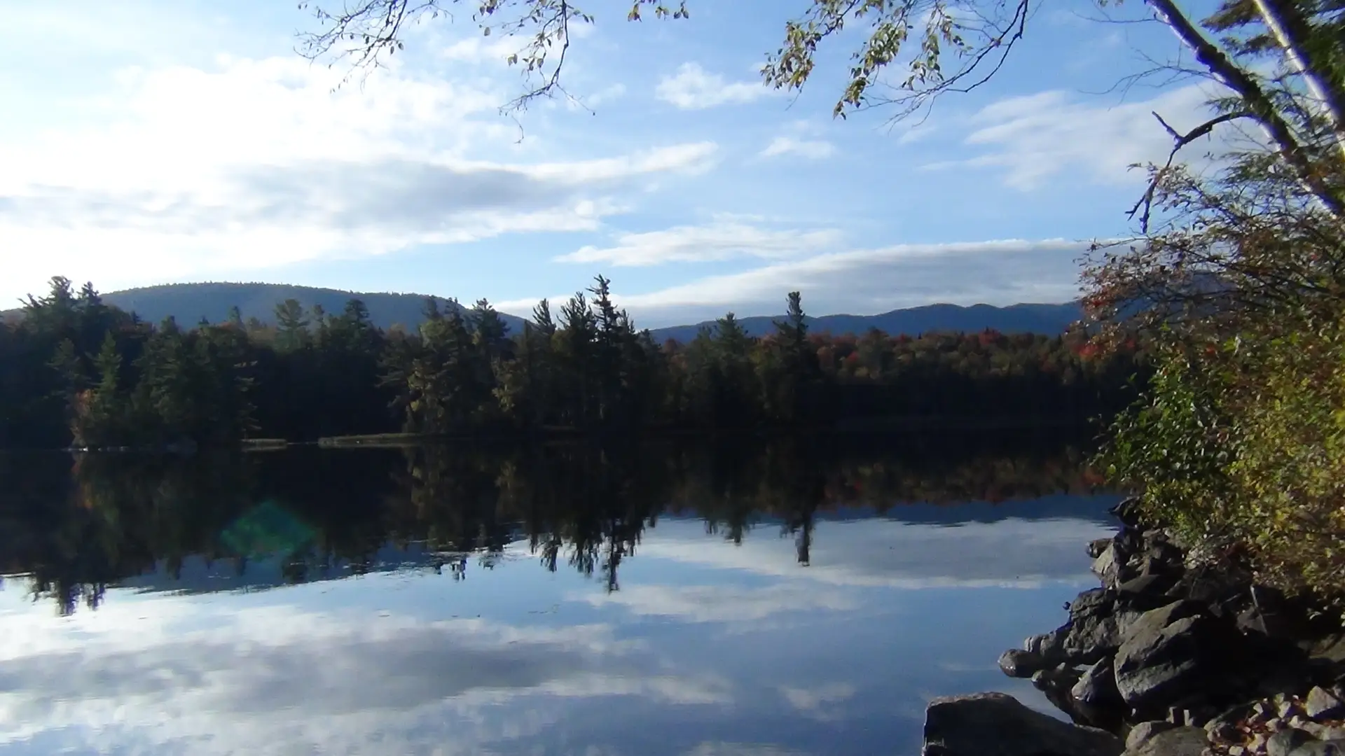 Franklin Falls is a local favorite paddling destination.