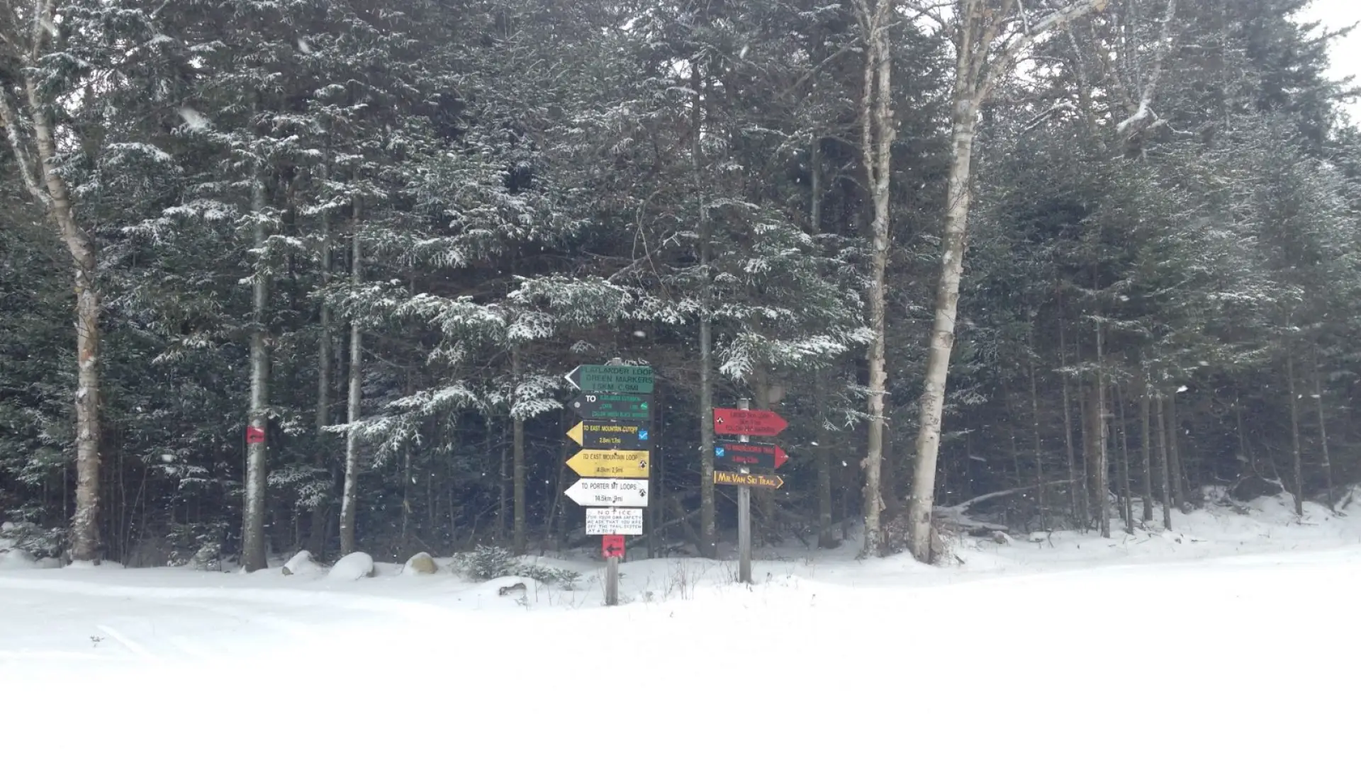 Thank goodness for Trail Markers!