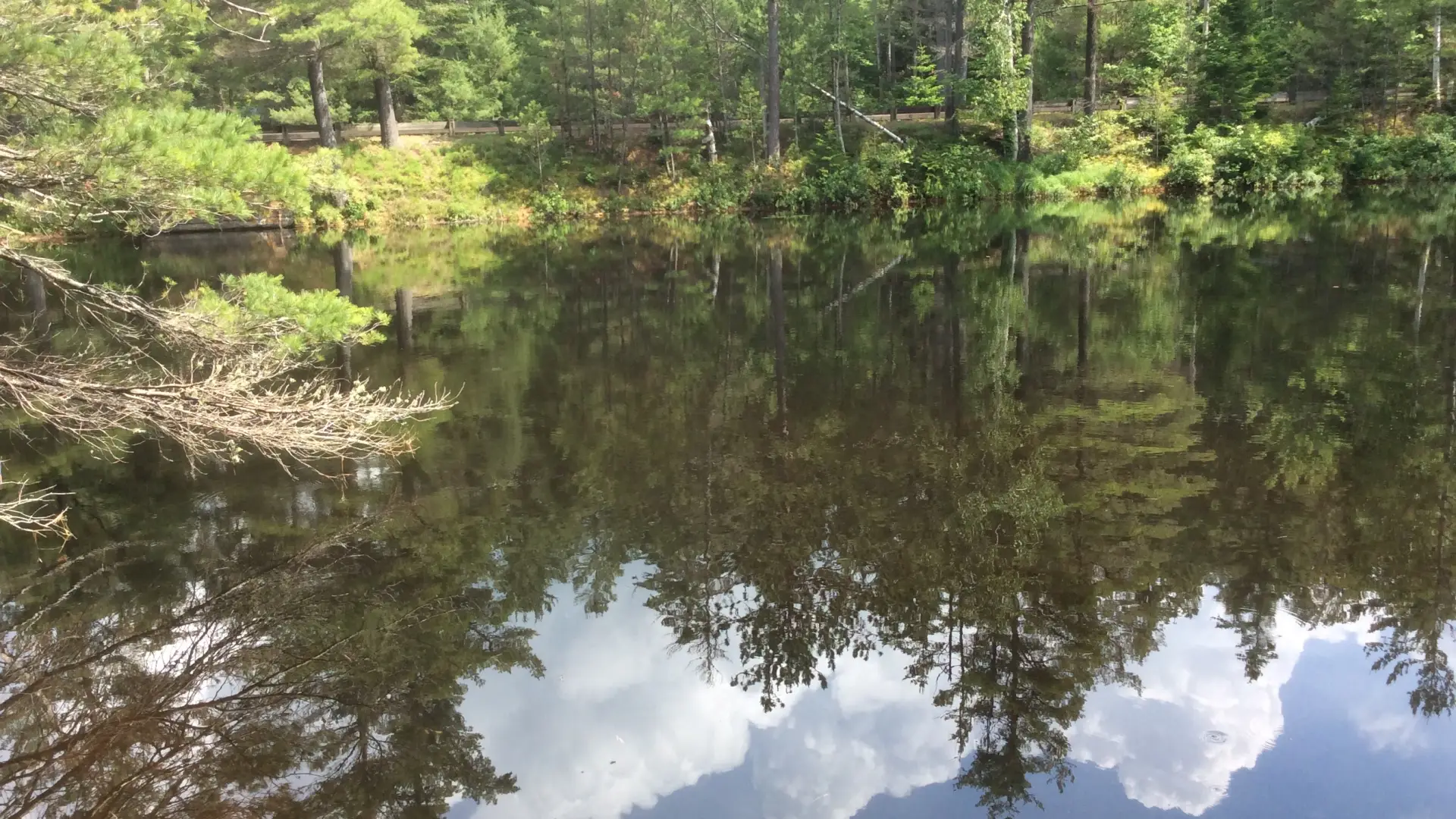 This remote location is in a beautiful part of the Adirondacks.