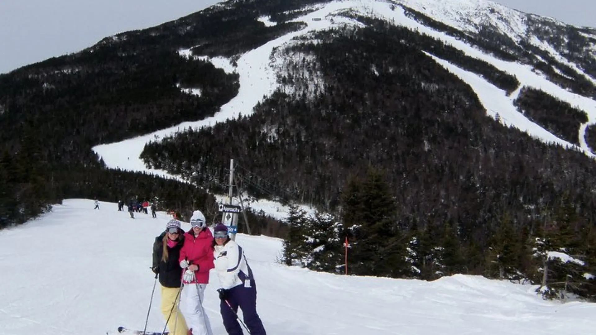 girls day skiing at Whiteface
