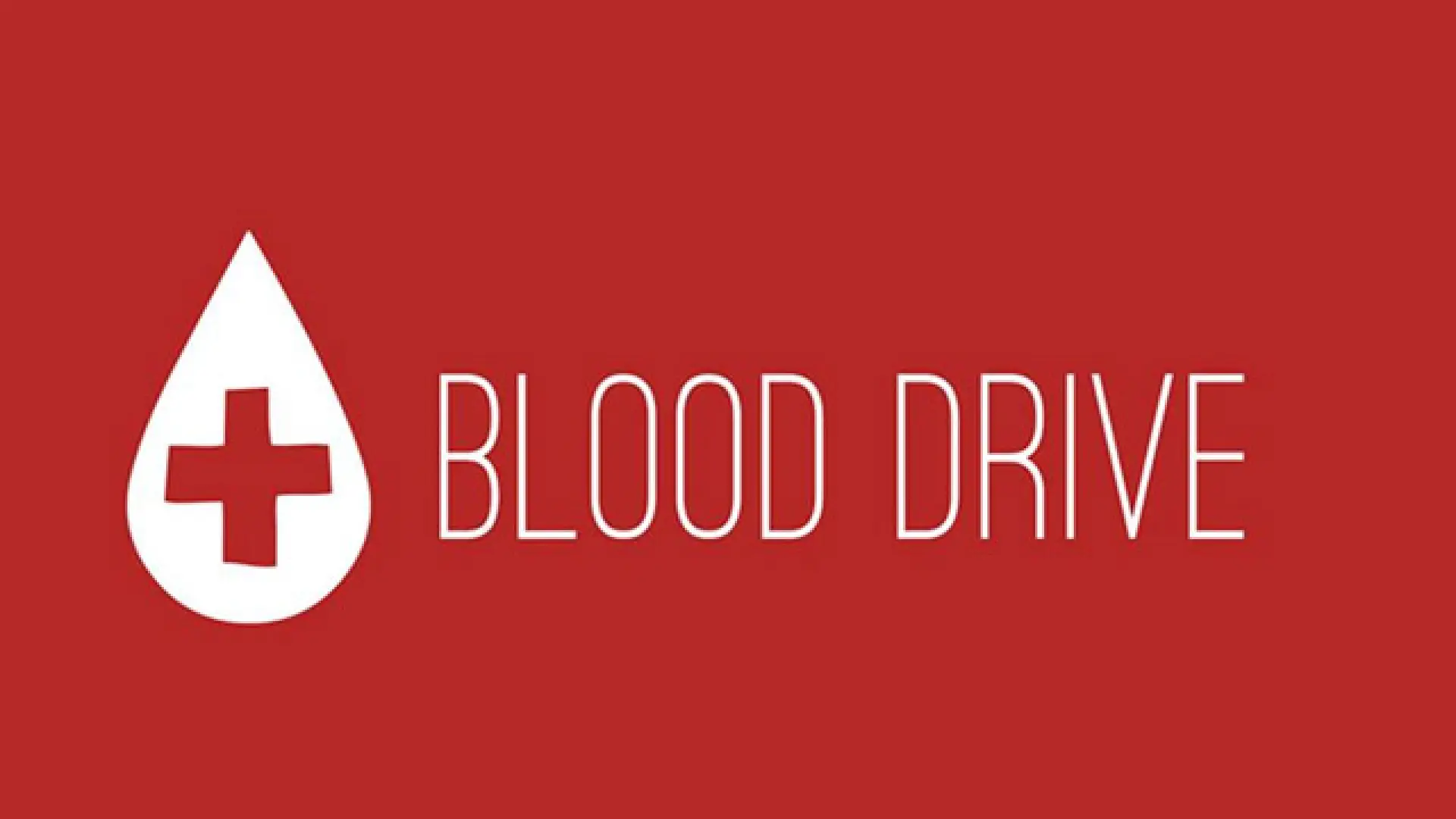 Blood Drive graphic