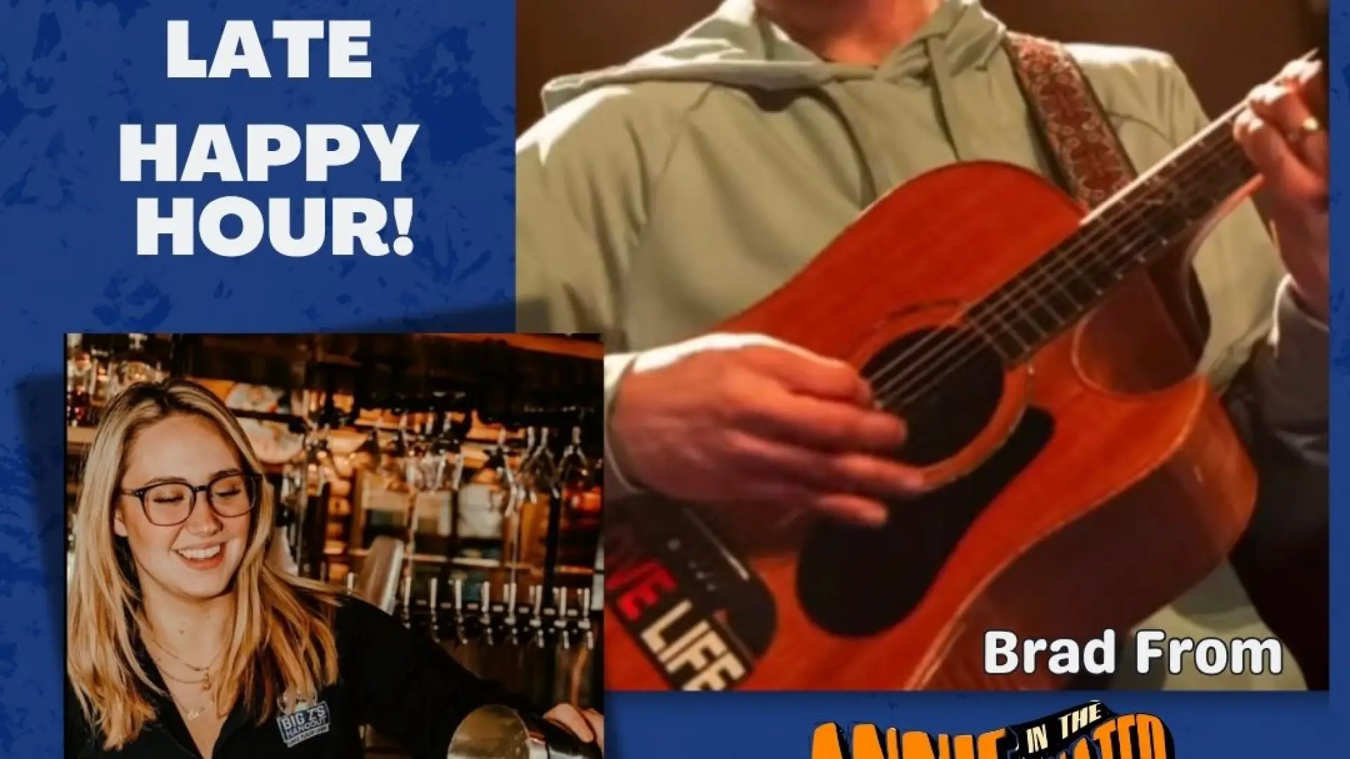 Late Happy Hour at Big Z's Hangout in Lake Placid Lanes on Tuesday, July 22nd from 6 pm to 8 pm.