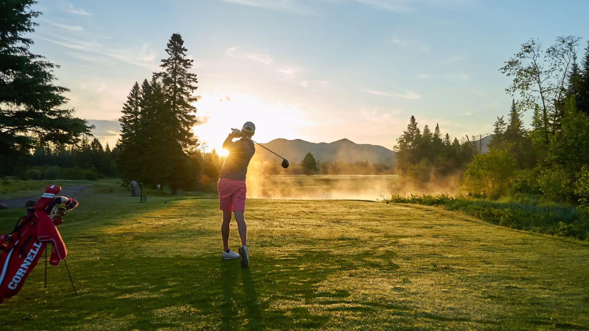 Person Golfing