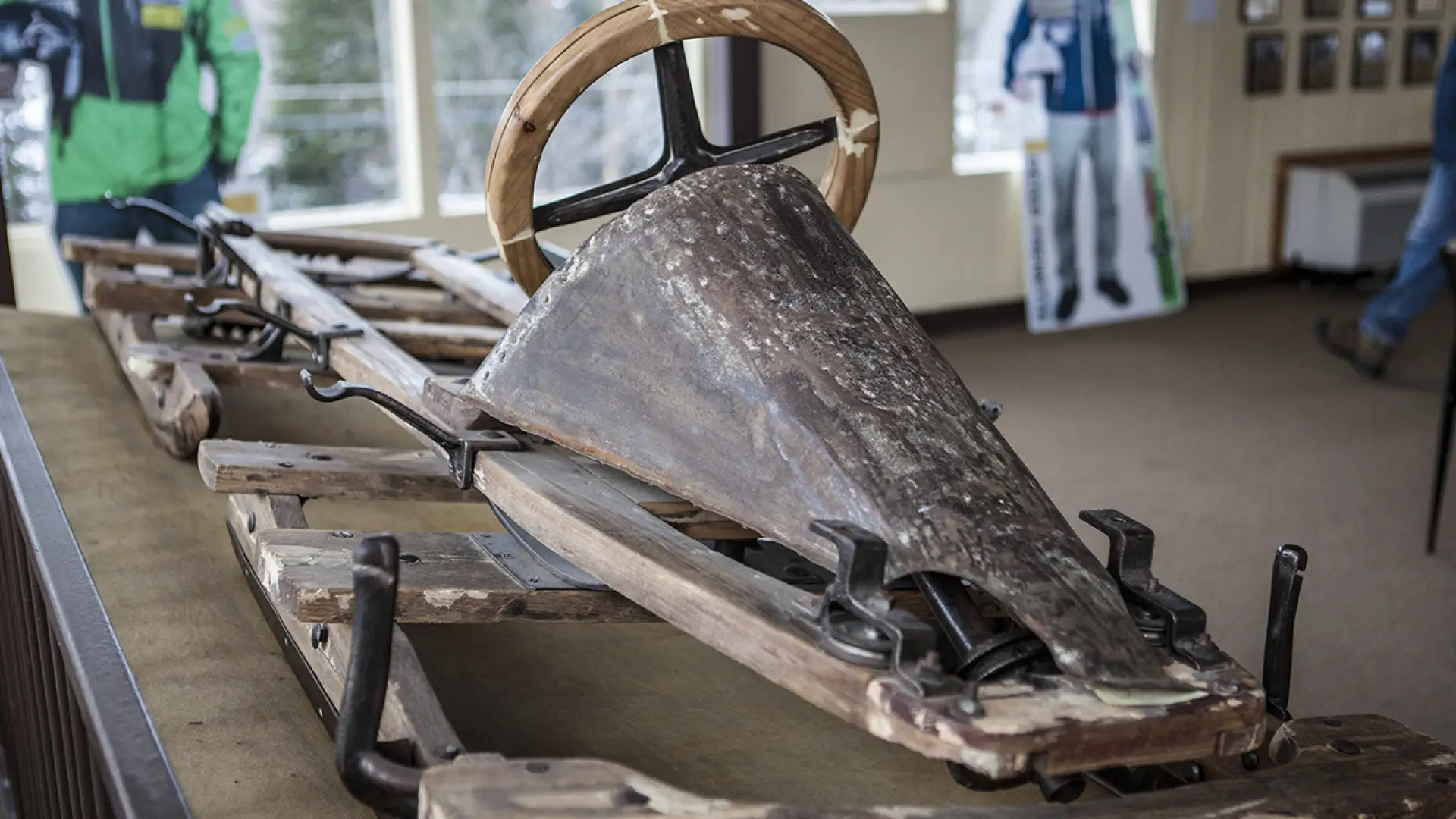 A little bit of history here. German team bobsled, from the 1930's.