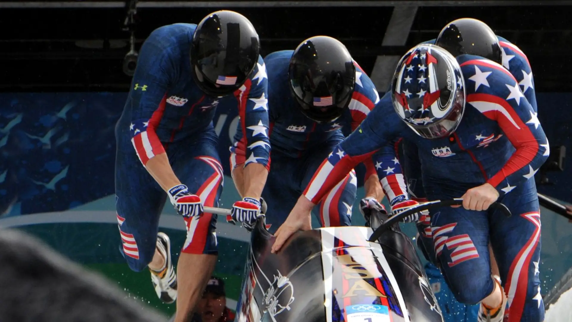 Team USA hits the starting line in world bobsled competition