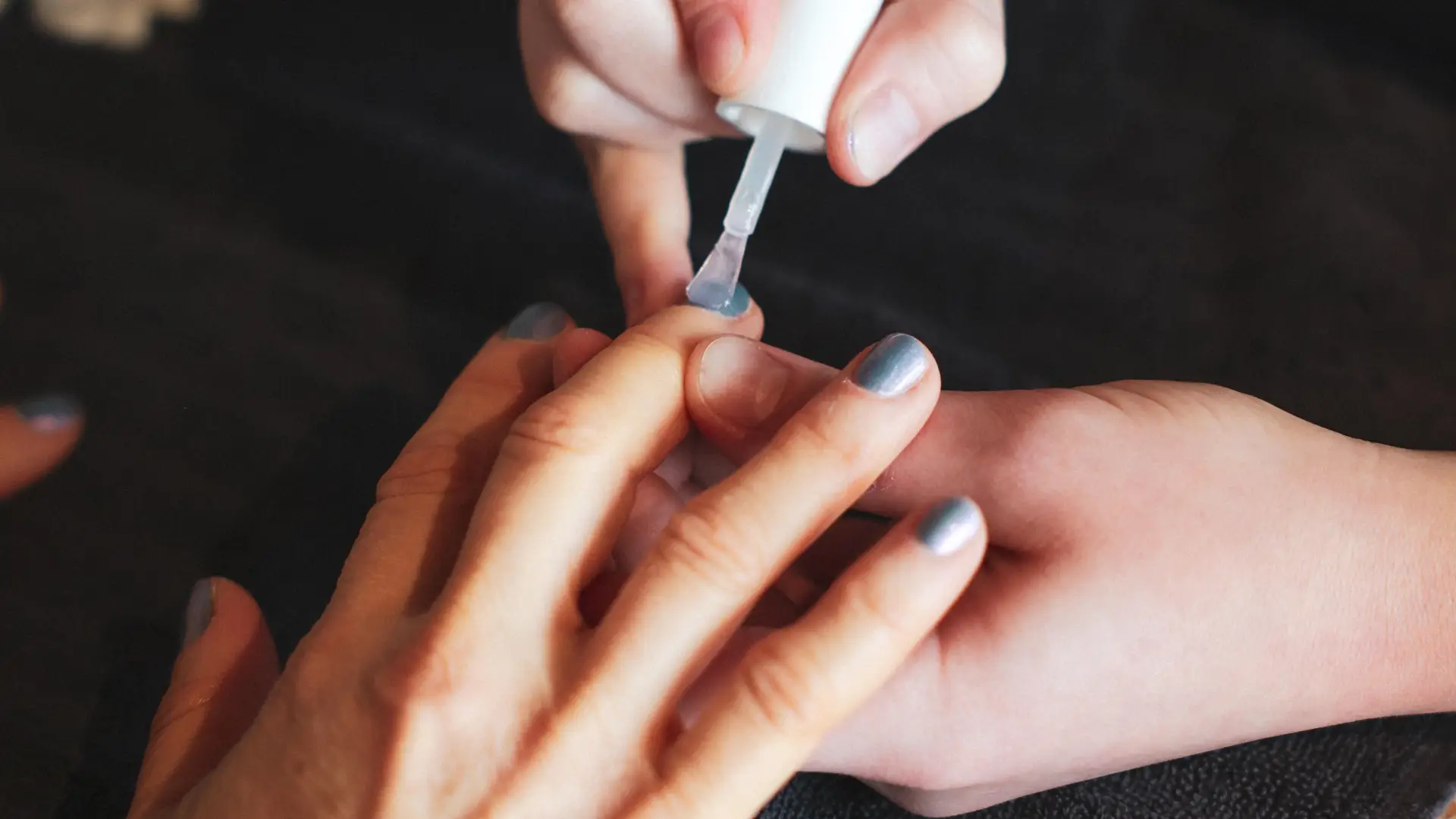 A fun pop of color for your manicure