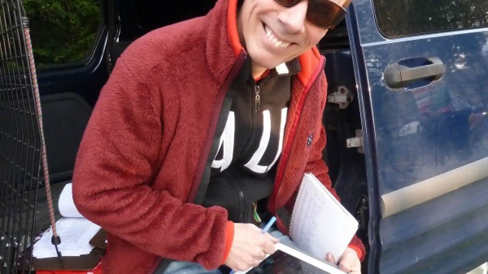 Kenny&#44; tabulating the times