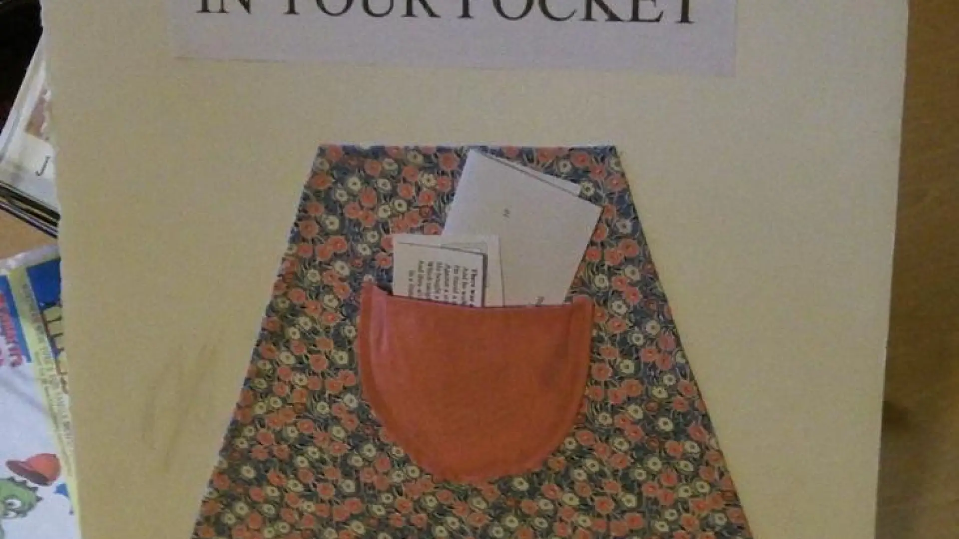 Poem in Pocket Display