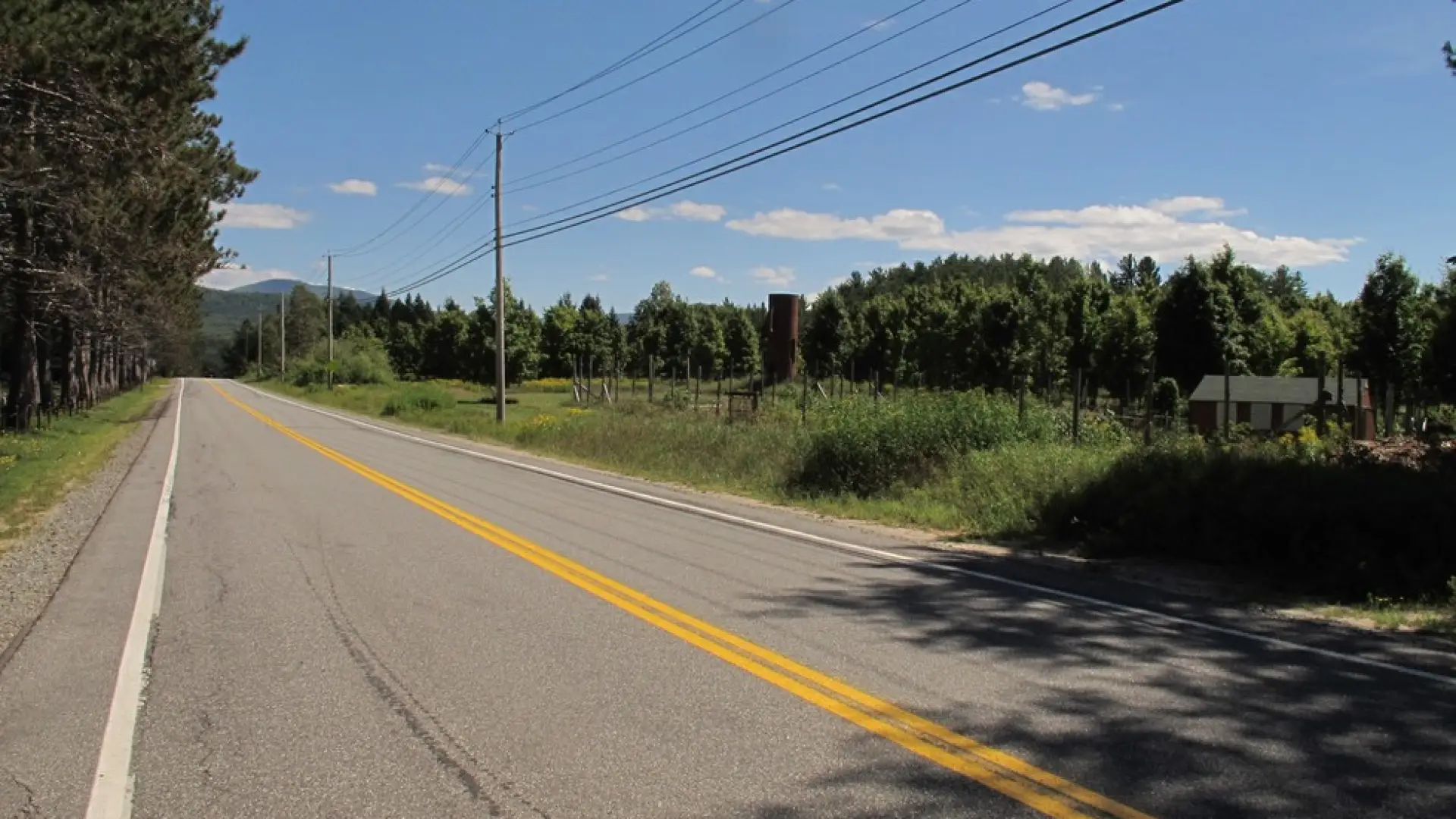 Old Military Road runs along the west side of town.