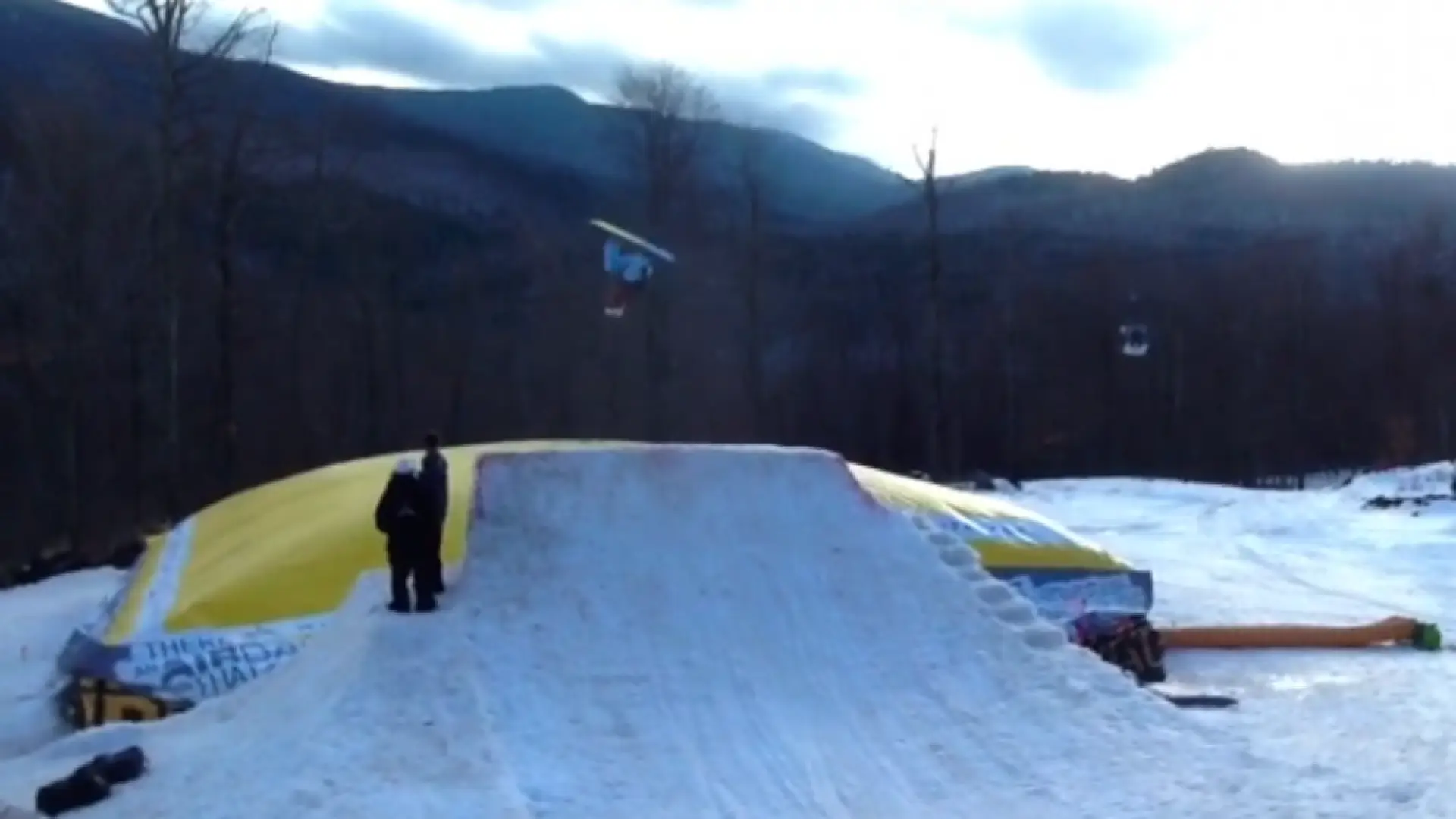 Airbag at Whiteface Mountain Ski Area&#44; Lake Placid&#44; NY