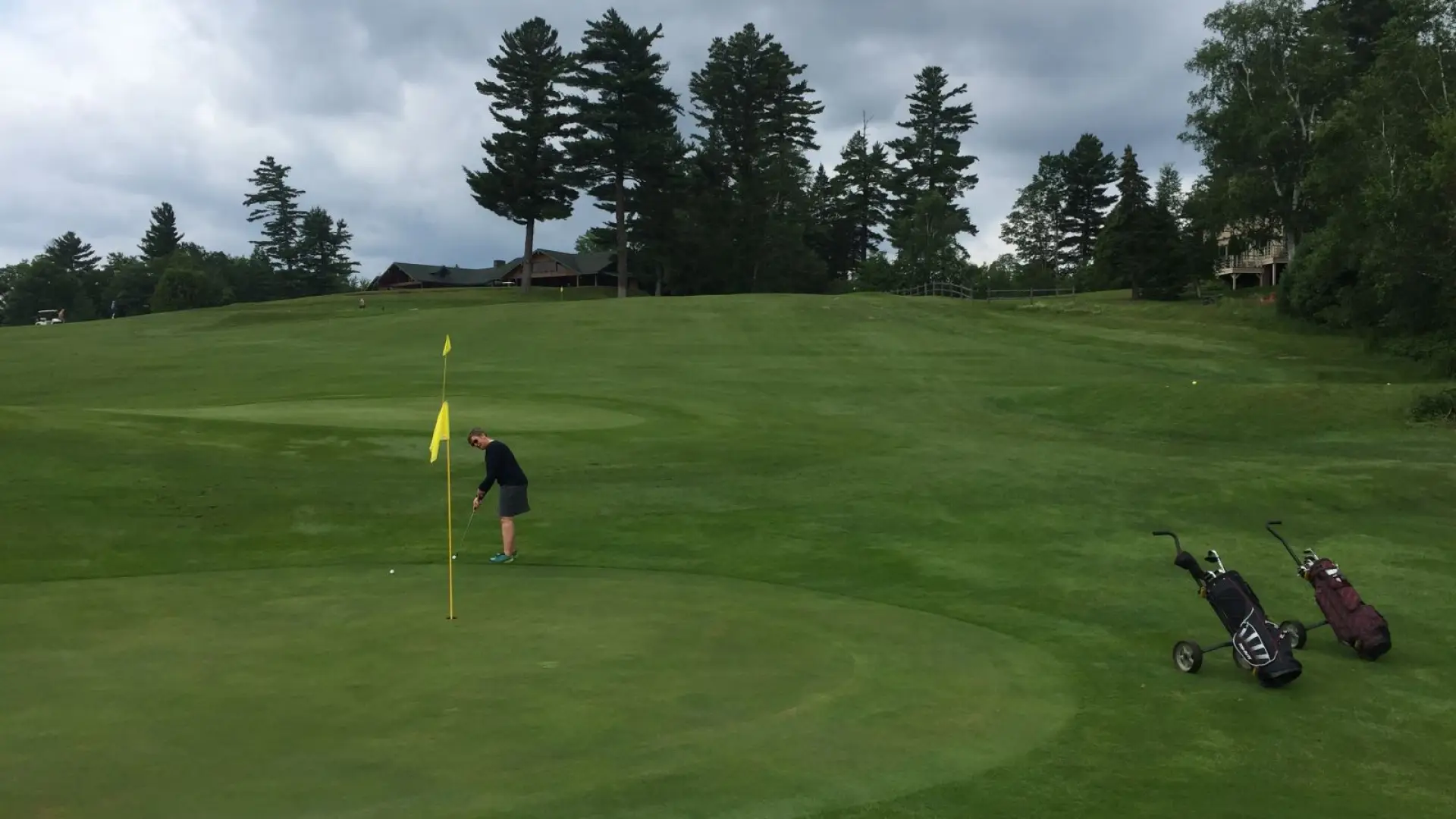 Holes 8 and 9 provide a good cardio workout!