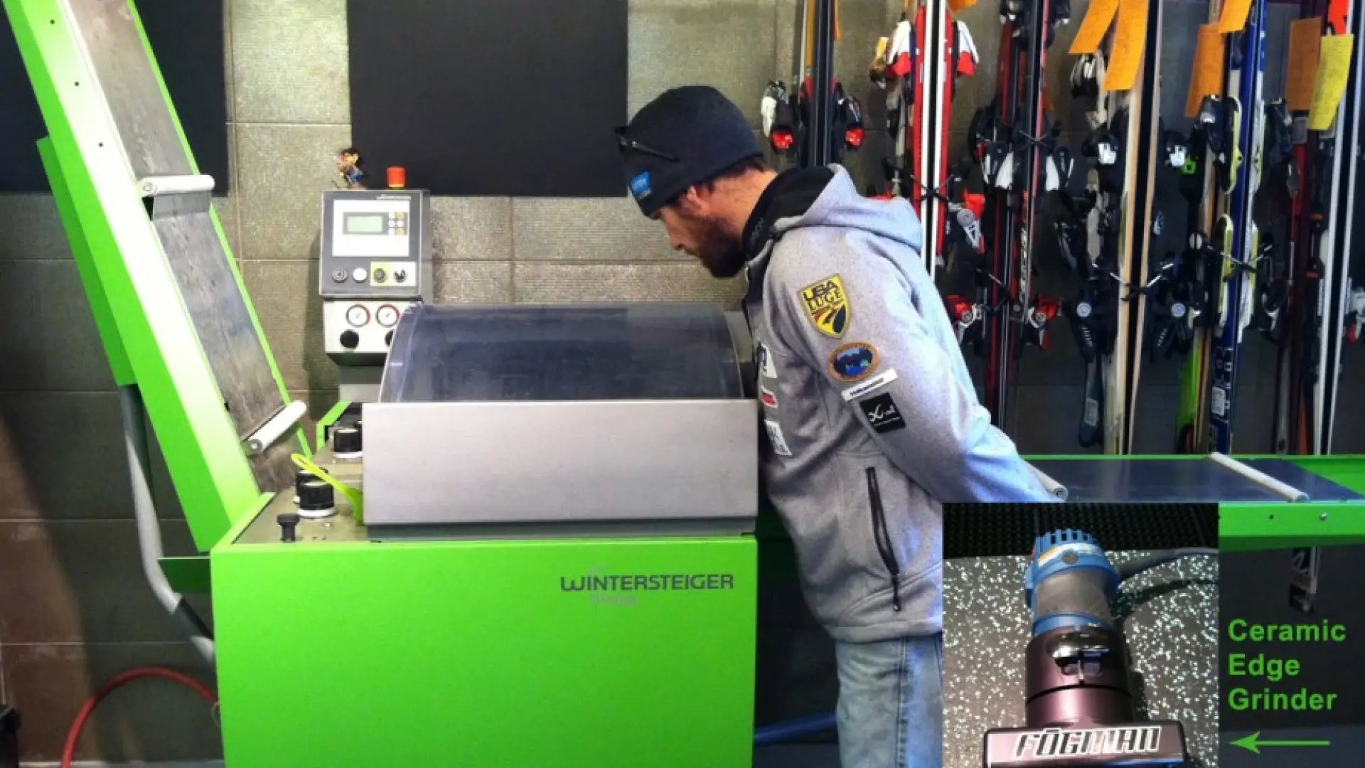 Ski Tuning and Ceramic Edge Sharpening at Placid Planet