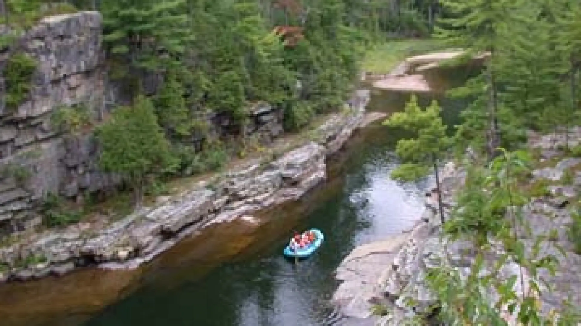 Rafting at Ausable Chasm