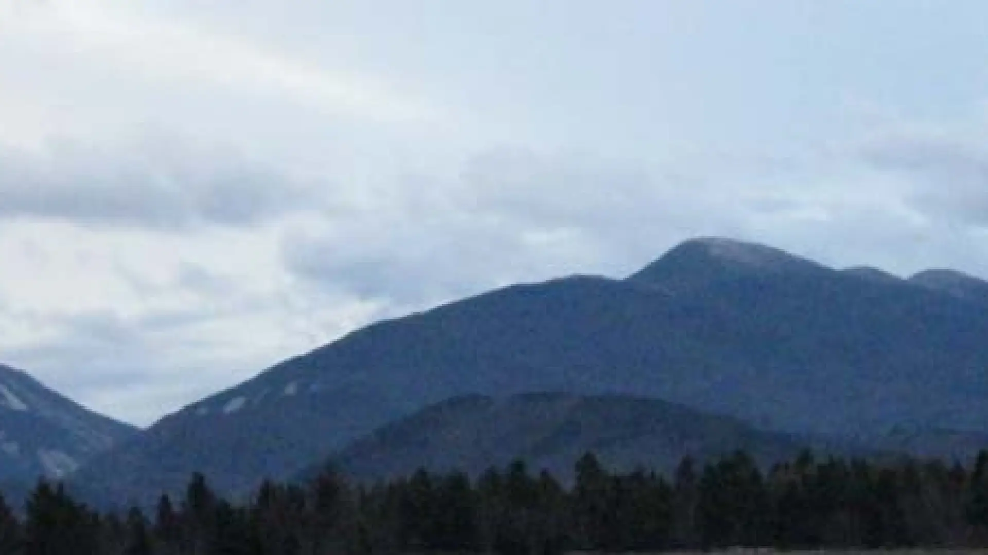 Snow on Algonquin