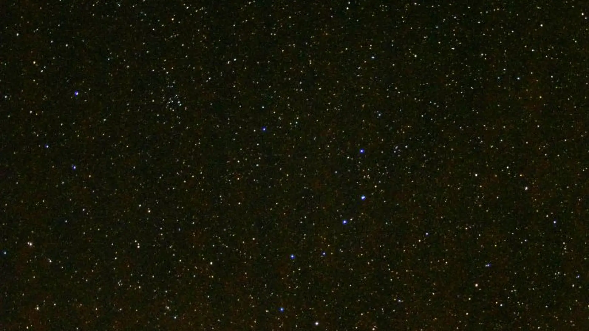 The stars at night, infinite space.