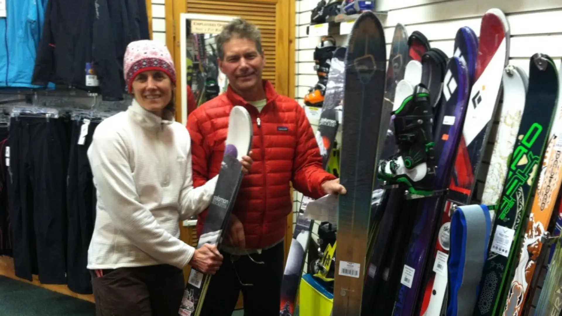 High Peaks Cyclery's new Telemark Ski Gear