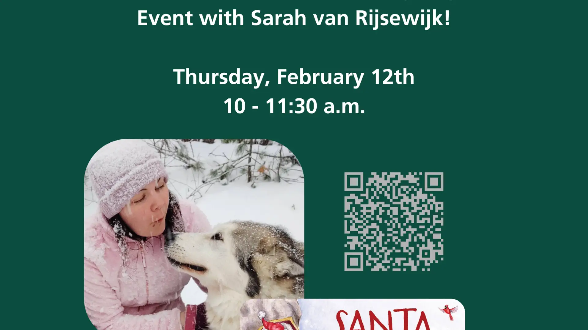 Event poster for Thursday Homeschool event at the Lake Placid Public Library