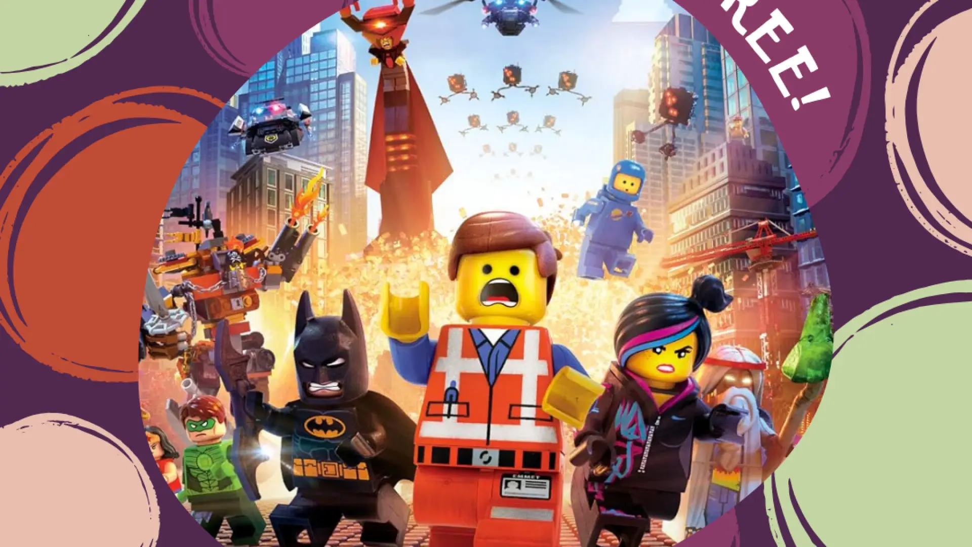 Graphic for Young & Fun: The Lego Movie