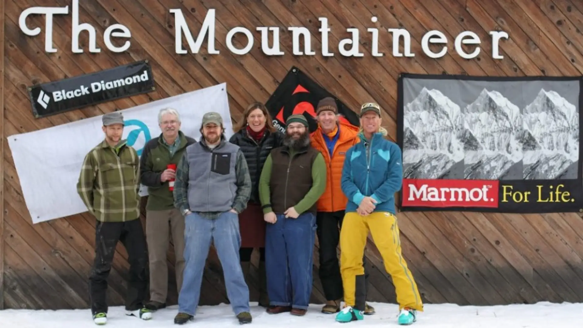 The Mountaineer crew with guest Glen Plake at the 2012 Backcountry Festival