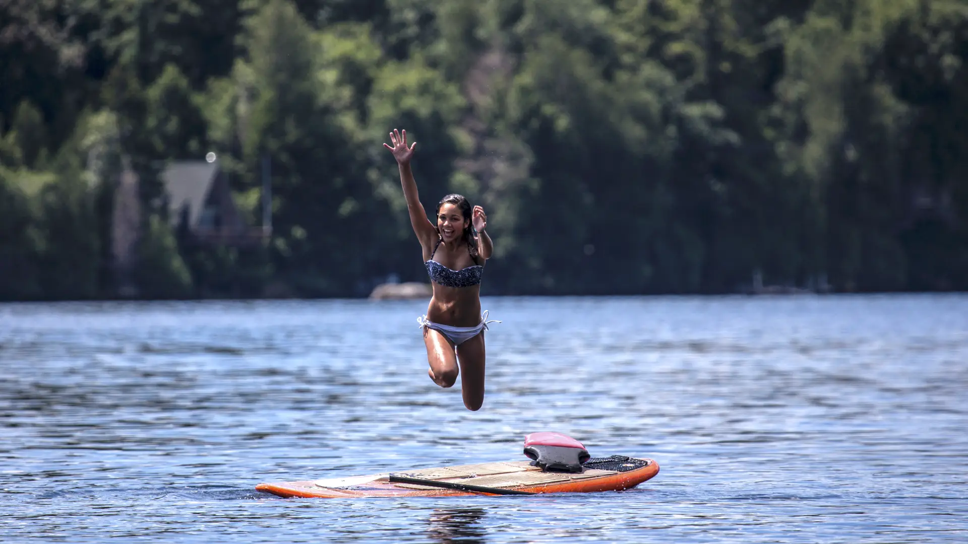 Take your dock with you when it's a stand-up paddle board.