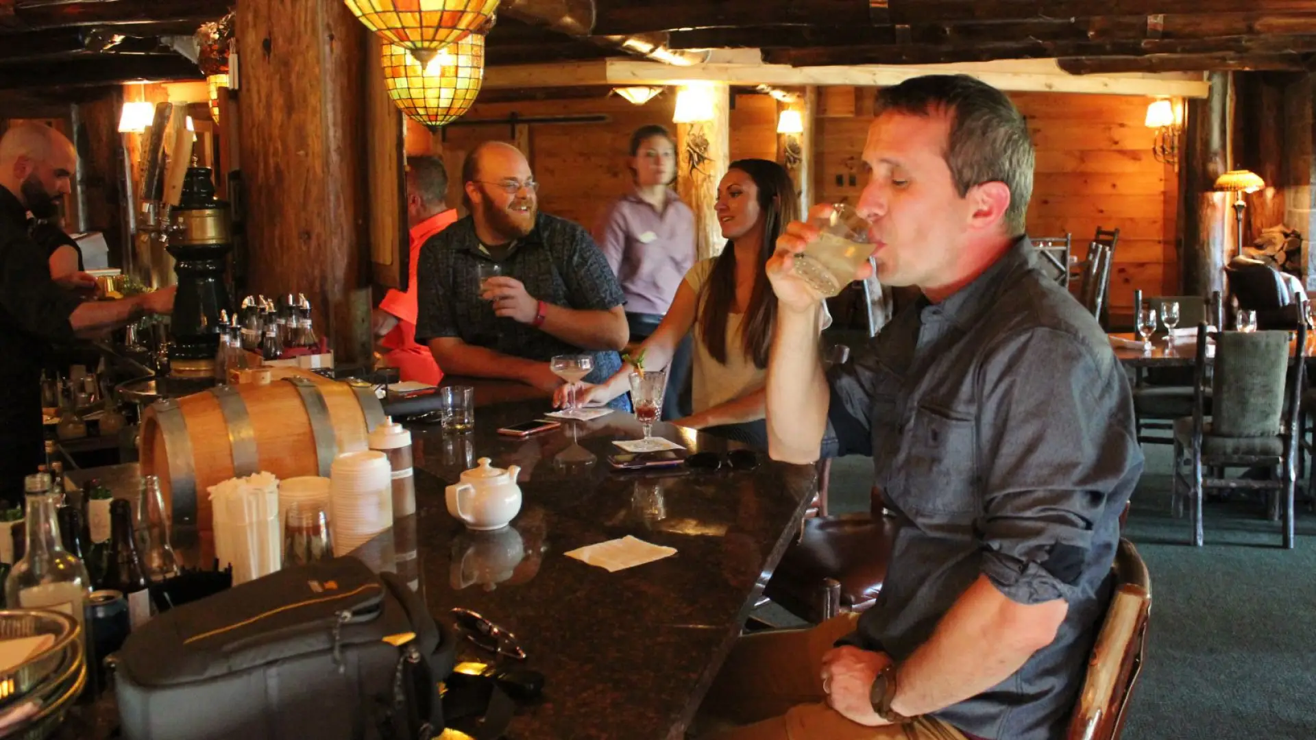 Who knew bourbon, sake, habanero, and smoke would taste so good together?