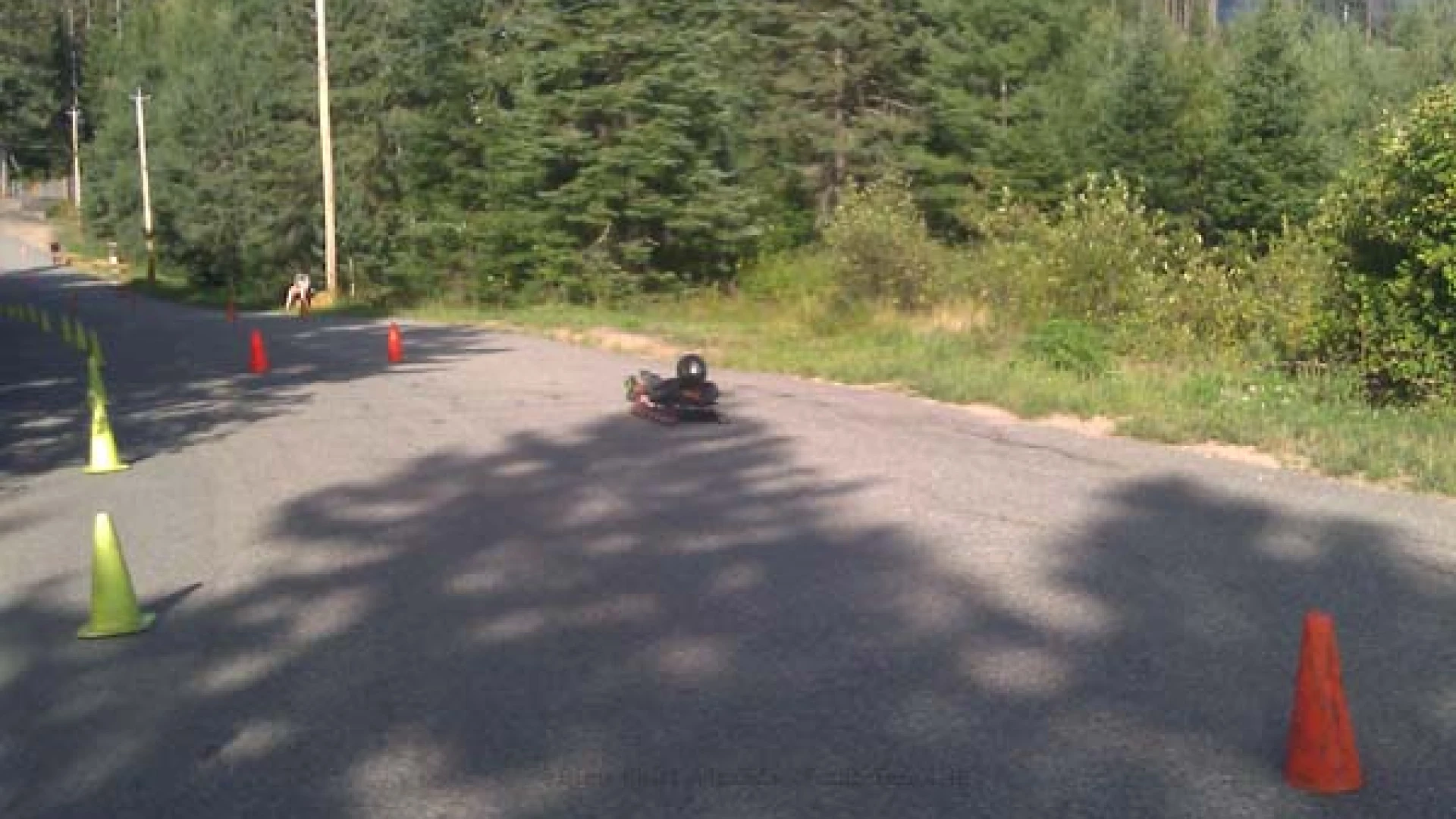 luge track wheeled