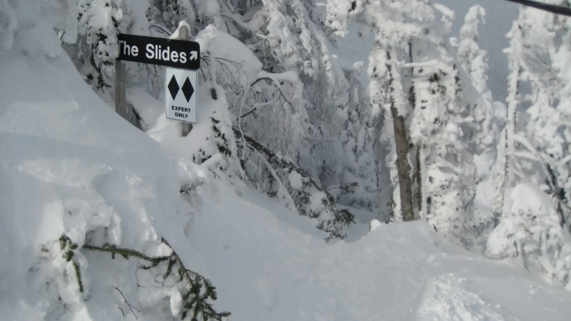 Entrance to The Slides at Whiteface Mountain Ski Area