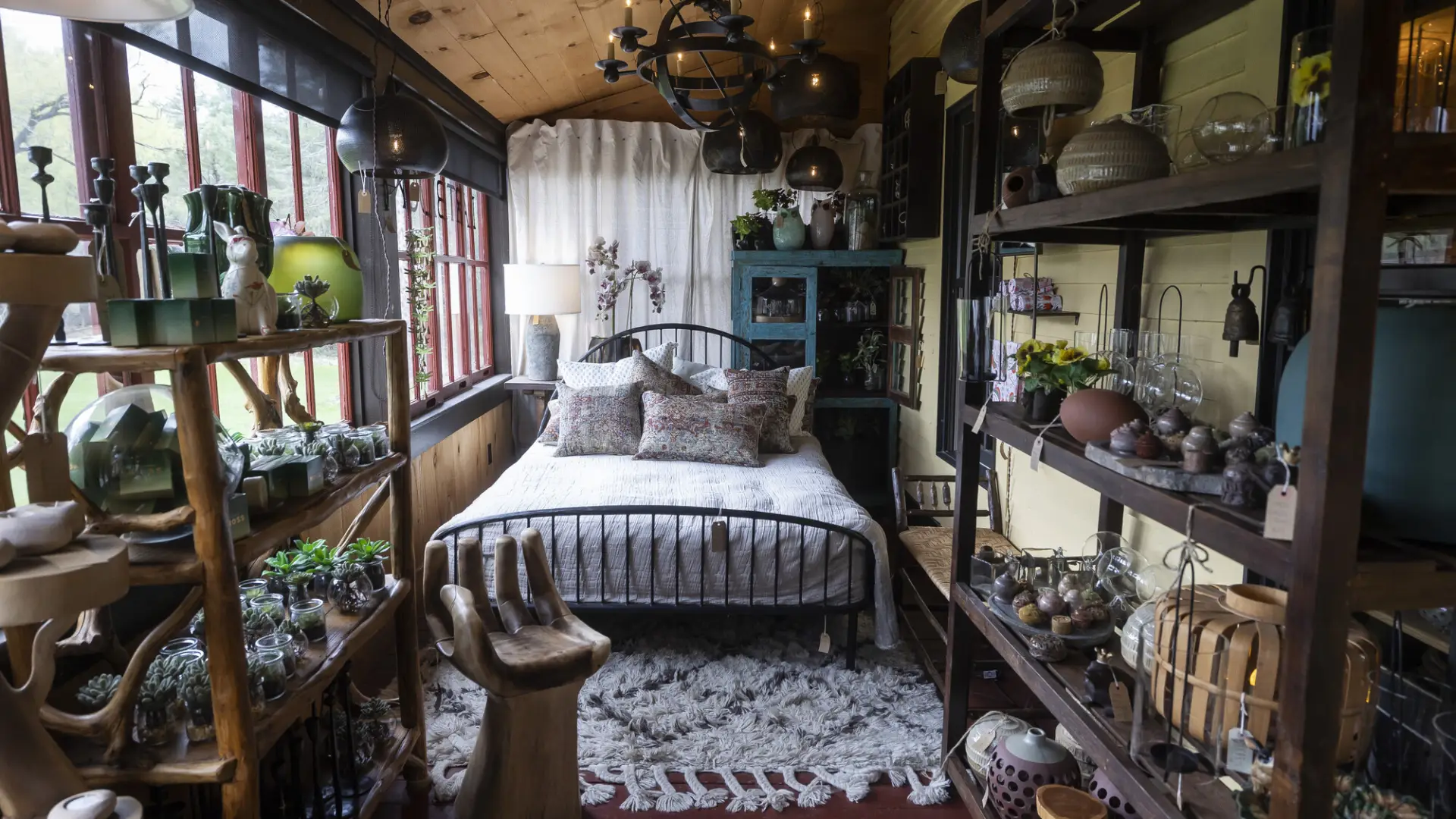 An antique shop in Lake Placid.