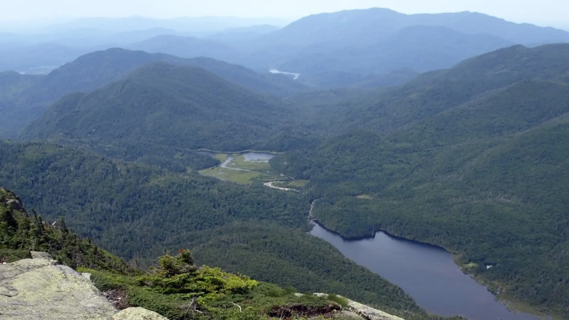 Look back at the Trap Dike for a stunning view.