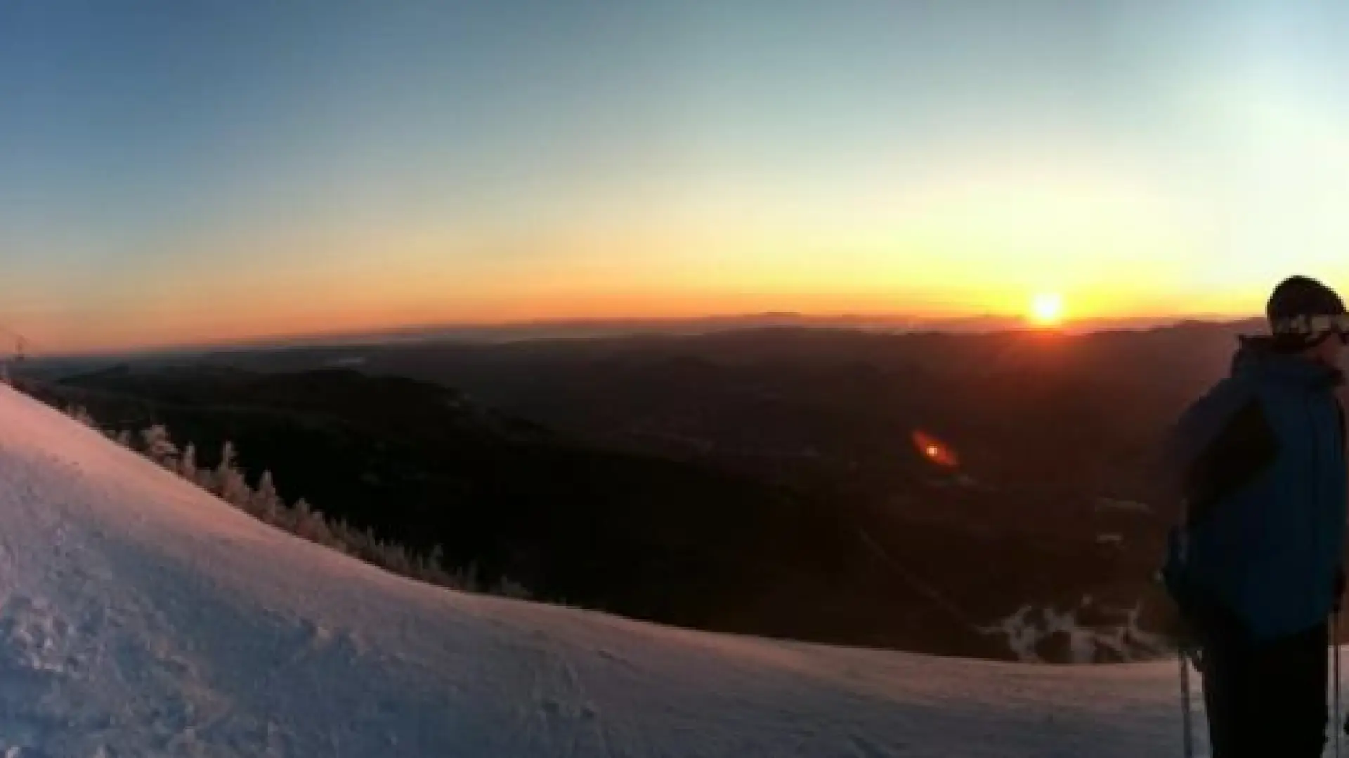 Sunrise photoshoot on Whiteface