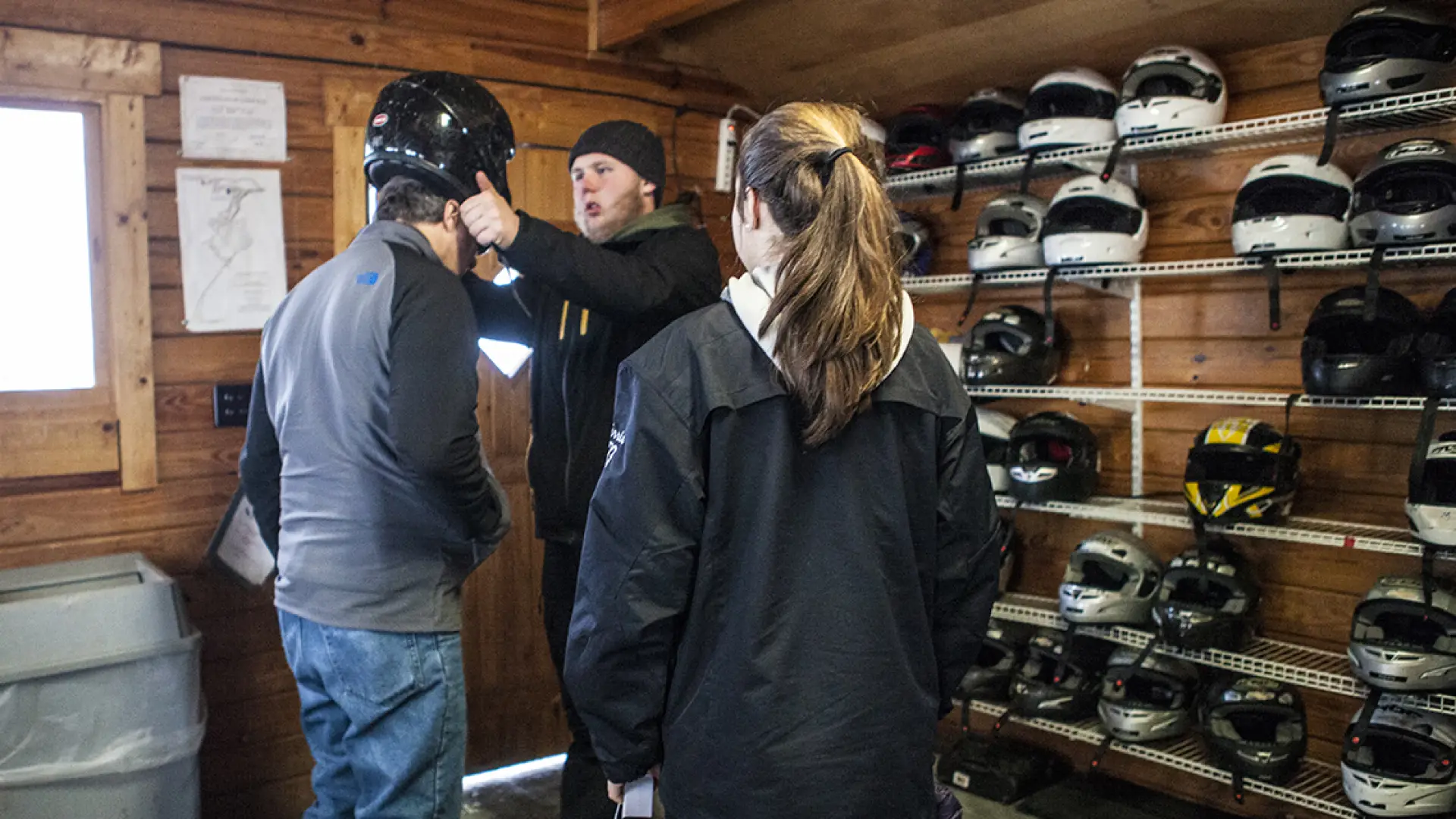 Helmet fitting