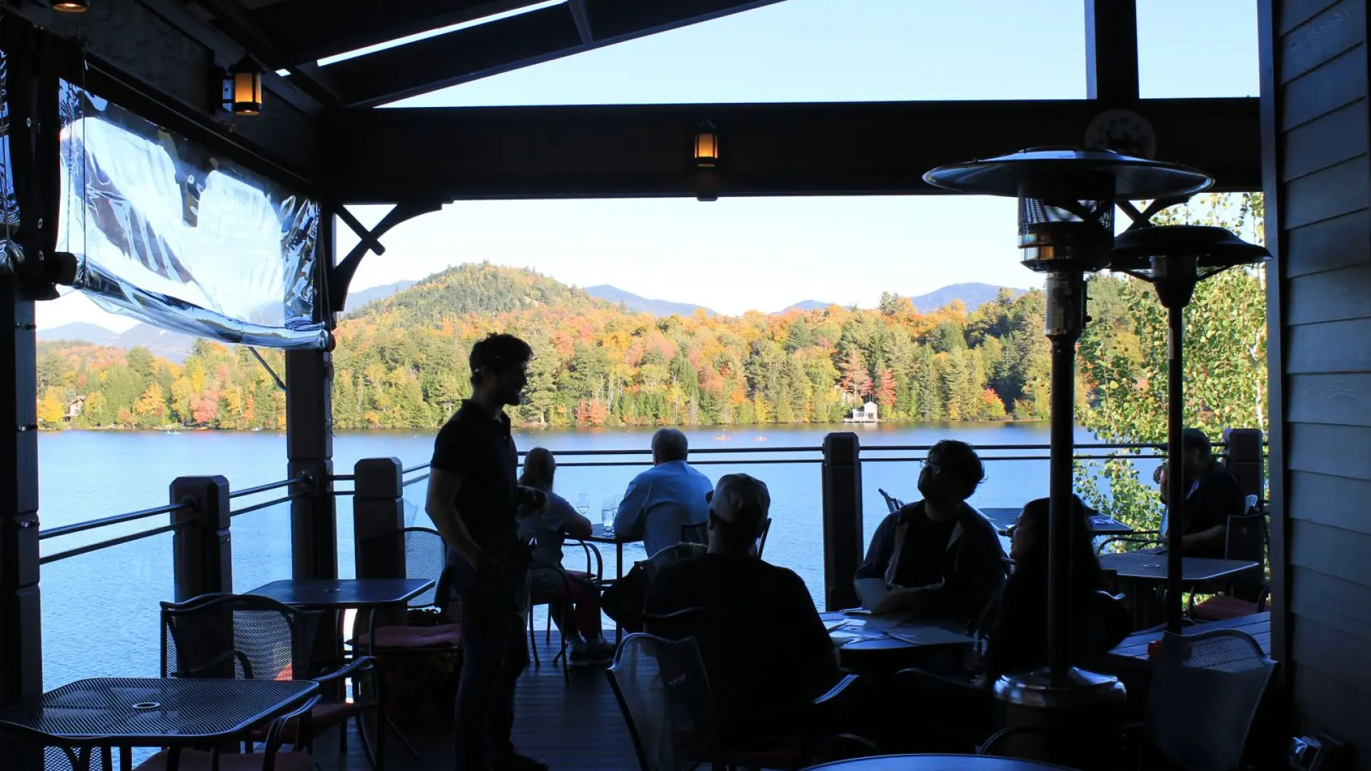 Drink in those fall colors!