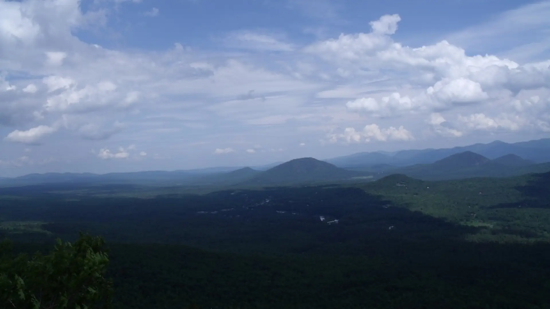 Feel closer to the sky at the summit of the Flume Knob trail.