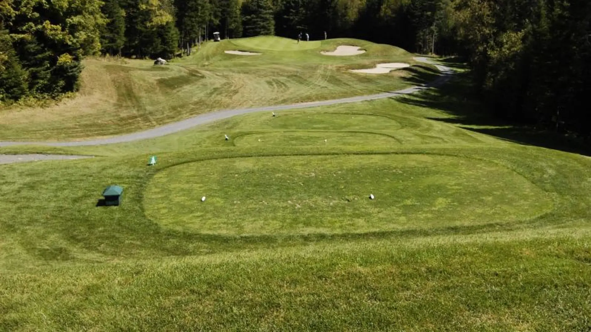 Hole 3 at the High Peaks Golf Course.