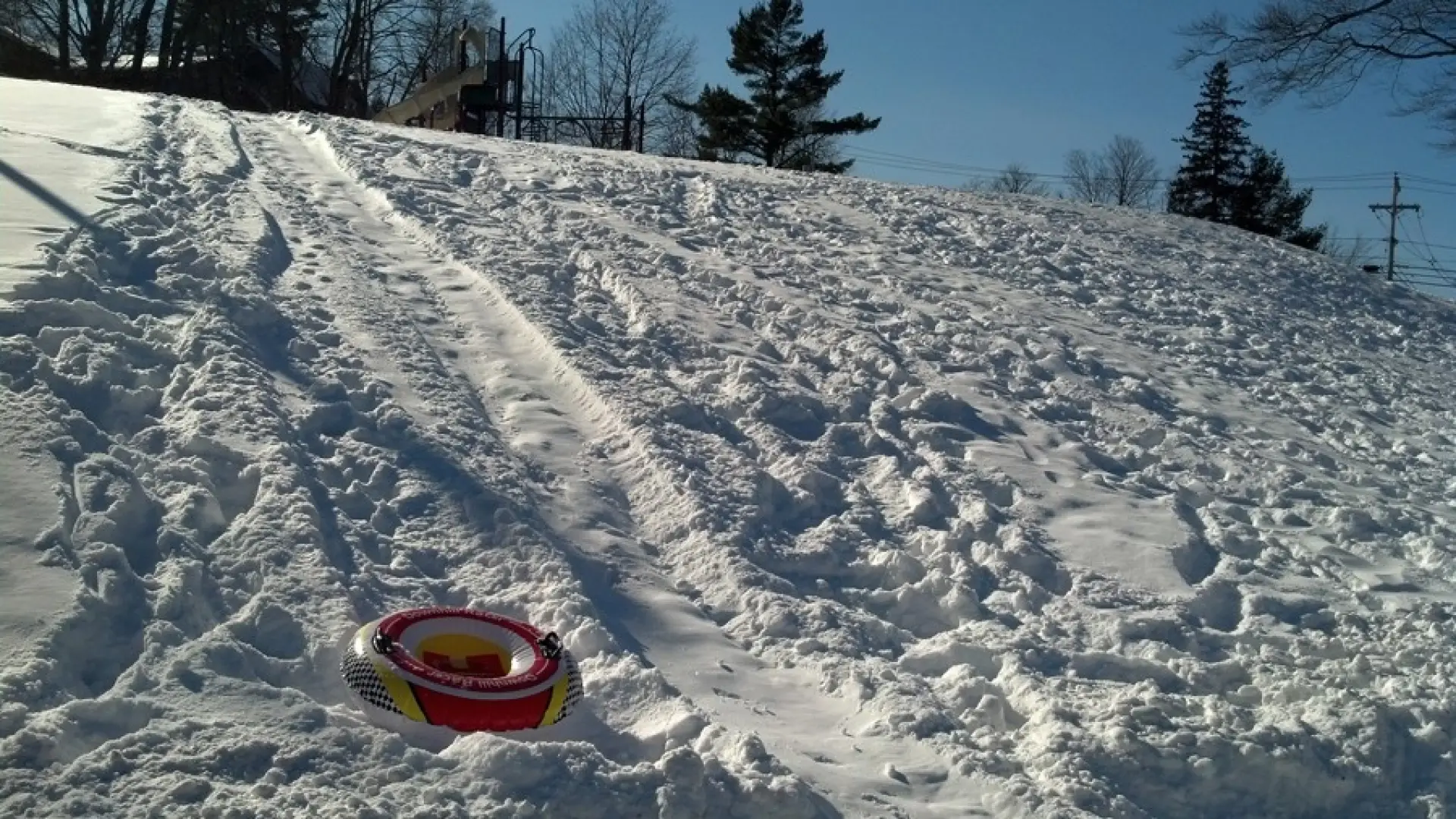 Ready to climb up for another turn.