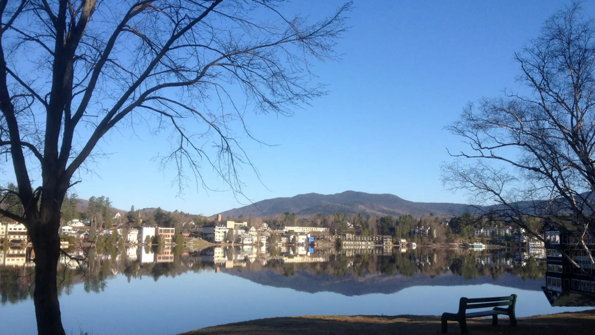 Mirror Lake got its name for a reason!