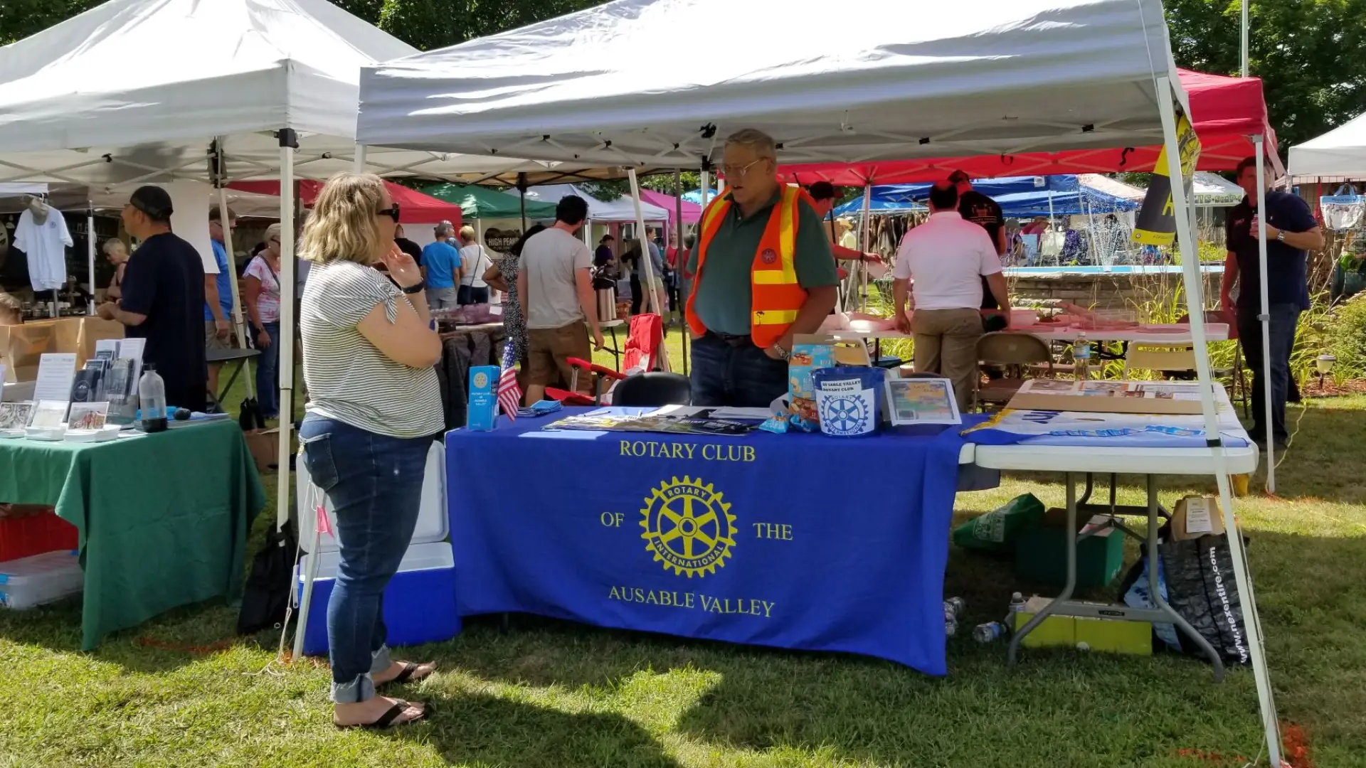 Jay Day Rotary tent