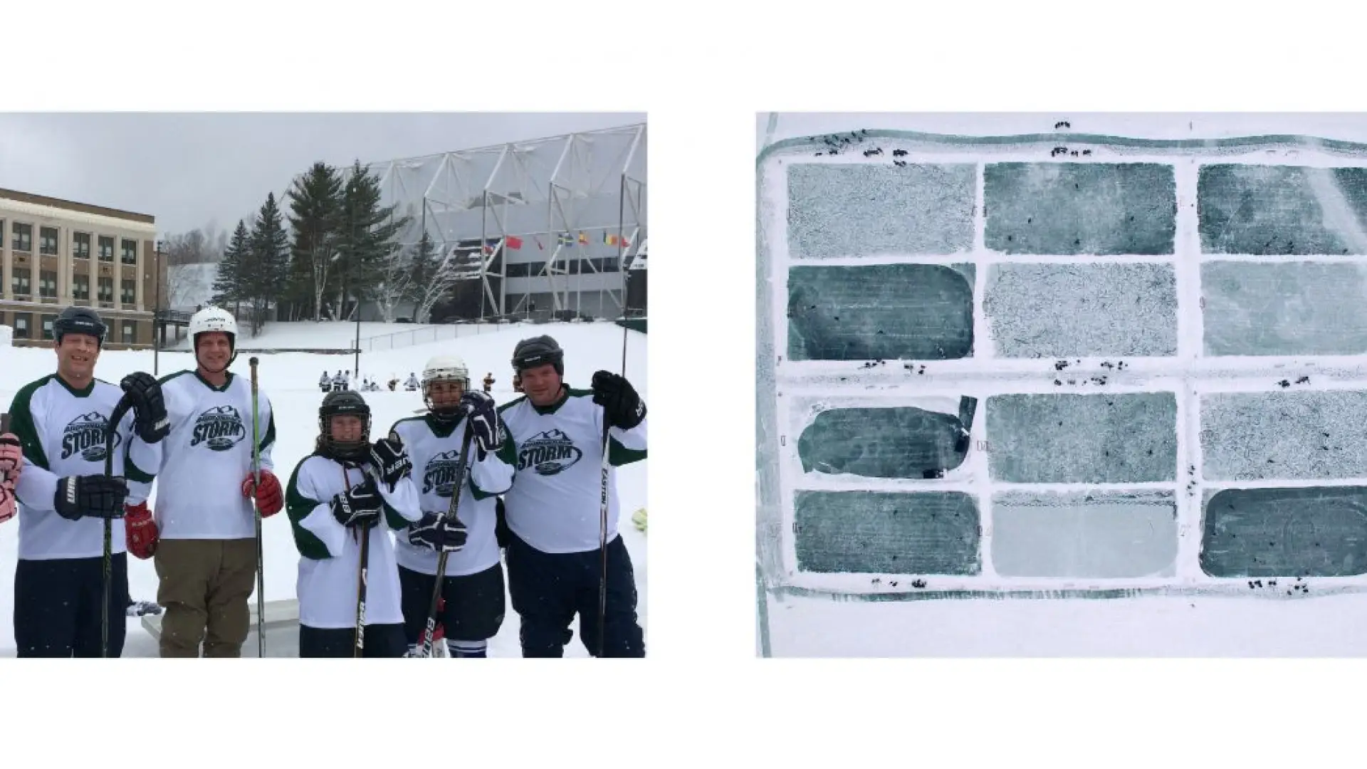 Our games were on the lake and the Olympic Skating Oval last year. I already can't wait for this year!