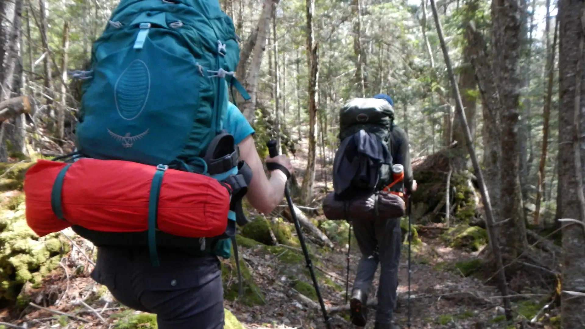 Carry your room with you on this through hike trail.